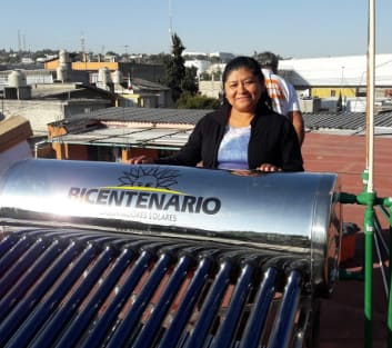 image calentador solar en iztapalapa